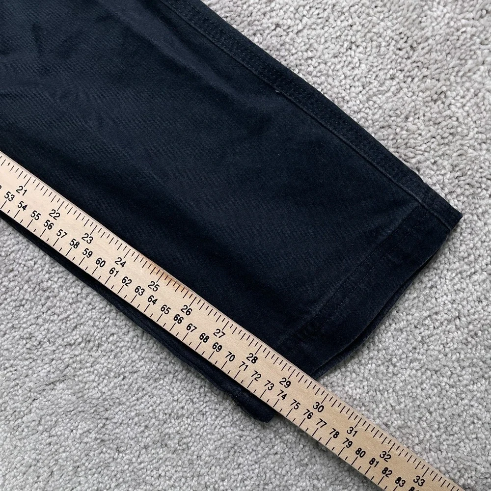 Columbia Pants Mens 34x30 Black Stretch Canvas 5-Pocket Utility Hiking Outdoors
